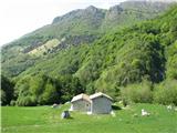 Javor - Monte Lavara (1906 m) Na tej idilični planini sva si vzela čas za daljši postanek, (Plan di Frassin)